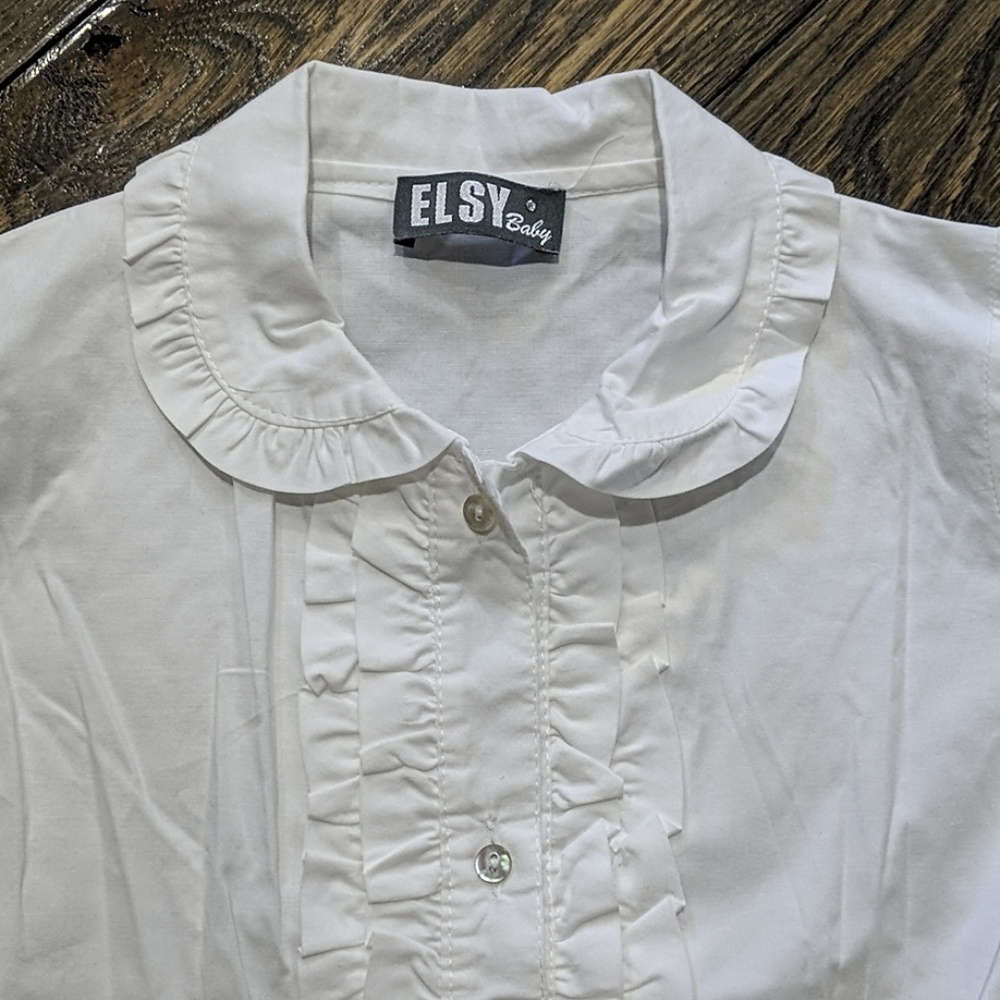 Elsy Ruffle Blouse NWOT - Picture 2 of 6